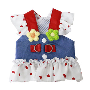 Arnés Original para Perros, Ropa de Invierno de Algodón para Gatos, Estampado para Teddy, Bichón, Bulldog Francés, Schnauzer, Accesorios para Perros - Product Image 1