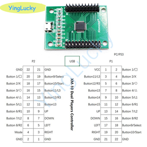 Xinmo <span class=keywords><strong>Arcade</strong></span> Điều Khiển XM-10 XM-08 Mame Jamma Hội Đồng Quản Trị Không Chậm Trễ USB Bộ Mã Hóa Cho PC Đồng Xu Pusher Trò Chơi Nhà Máy Giá Tiếng Anh - Product Image 2