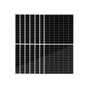 JA SOLAR 발전소 태양 모듈 580W 블랙 반 셀 태양 모듈 일반 새로운 발명 태양 에너지 모듈