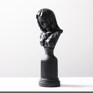 Décoration intérieure de la vierge <span class=keywords><strong>marie</strong></span>, Statue, en résine, blanche, prière, douce - Product Image 4