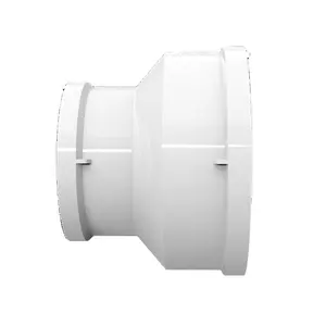 PVC Pipe Duct Reducer and Increaser Adapter Connector for Inline Heating Cooling Ventilation Duct Fan 200 mm to 160mm