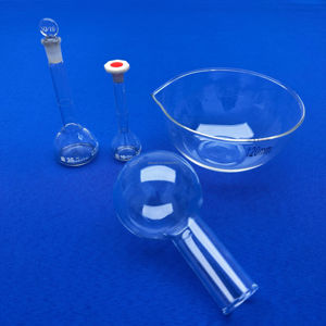 GLS phòng thí nghiệm thủy tinh đáy phẳng bốc hơi món ăn thiết bị phòng thí nghiệm Borosilicate/Thủy tinh thạch anh bốc hơi món ăn - Product Image 5