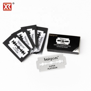 Lưỡi dao cạo râu sắc nét cho nam giới chải chuốt cạo lưỡi dao cạo và công cụ chăm sóc sắc đẹp tùy chỉnh bao gồm Lưỡi máy ép - Product Image 1