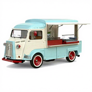 JX-BT450CT Très Vendu Certificat CE, <span class=keywords><strong>Camion</strong></span> de Nourriture <span class=keywords><strong>Vintage</strong></span> Citroën pour Café, Panini et Cuisine Chinoise - Product Image 1