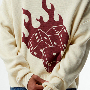 Nhà cung cấp áo len cotton chất lượng cao, thiết kế mới nhất, thêu tùy chỉnh, bán buôn - Product Image 3