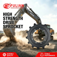 Sproket Penggerak 6539720 14 Gigi Sproket Baja Tugas Berat untuk Bobcat 220 320 322 Mini Excavator Suku Cadang Undercarriage