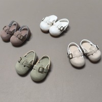 Sandales miniatures polyvalentes à col articulé de 30 cm (6 pouces) en PU, série Fantasy, accessoires de mode pour poupées
