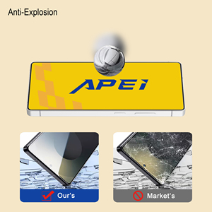 <span class=keywords><strong>Verre</strong></span> <span class=keywords><strong>trempé</strong></span> de confidentialité APEI 28 degrés pour <span class=keywords><strong>Samsung</strong></span> S26 S25 Ultra/S25 Plus S24 0,25 mm Déverrouillage par empreinte digitale Protection d'écran <span class=keywords><strong>anti</strong></span>-<span class=keywords><strong>espion</strong></span> - Product Image 3