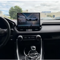 Autoradio Android avec écran tactile de 12,5 pouces, CarPlay sans fil intégré, Android Auto pour Toyota RAV4 RAV4 Wildlander 2019-2026