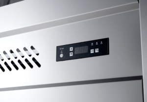 Réfrigérateur commercial à six portes NE-826 pour la maison et la cuisine, refroidissement par air, affichage numérique, 1520L, en acier inoxydable, avec bac de rangement, dégivrage automatique - Product Image 5