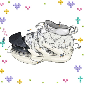 Ontwerperslogo op maat gemaakte sportschoenen, modieuze en trendy hardloopschoenen en casual boardschoenen - Product Image 5