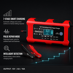 <span class=keywords><strong>Chargeur</strong></span> <span class=keywords><strong>de</strong></span> <span class=keywords><strong>batterie</strong></span> <span class=keywords><strong>de</strong></span> voiture 12V 6A <span class=keywords><strong>avec</strong></span> démarreur <span class=keywords><strong>de</strong></span> secours et alimentation d'urgence pour distributeurs <span class=keywords><strong>de</strong></span> pièces automobiles et exportateurs - Product Image 5
