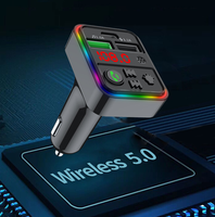 Récepteur de lecteur MP3 de voiture Bluetooth Lecture de musique sans perte Navigation Lumière ambiante colorée