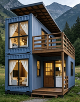 MAISON PRÉFABRIQUÉE EN KIT ET MAISON CONTENEUR POUR RÉGIONS MONTAGNEUSES ET LIVRAISON RAPIDE EN LIEUX TOURISTIQUES POUR USAGE RÉSIDUEL