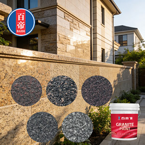 Pittura Effetto Pietra Artistica, Non Tossica, Facile <span class=keywords><strong>da</strong></span> Applicare, per Esterni, in Acrilico Puro, Effetto Granito Naturale - Product Image 3