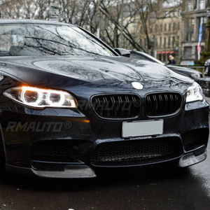 Parrilla Delantera para Auto RMAUTO, Color Negro Brillante, Parrilla de Doble Listón para BMW Serie 5 F10 F18 2010-2017, Kits de Estilización de Carrocería - Product Image 2