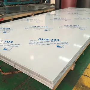 Wholesale 304 304L 304h Stainless Steel Plate Price In 1/4 Inch 3/8inch 1/2inch