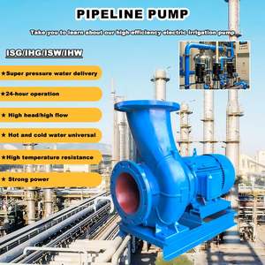 Bomba Eléctrica de Alta Presión de 60 Caballos de Fuerza, Bomba Centrífuga de Gran Caudal para Tuberías, Opciones Personalizadas para Intercambio de Calor - Product Image 4
