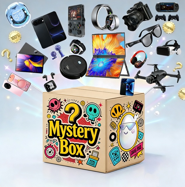 Top Selling Smartphone Smart Watch Tablet Laptop 3C Electronic Random Practical Gadgets New Festival Gift Advanced Mystery Box