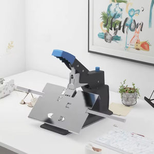 Máquina de encuadernación de libros de escritorio A3/A4 de tipo pesado, <span class=keywords><strong>grapadora</strong></span> de 200 hojas para tienda de impresión de oficina, maquinaria de procesamiento de papel - Product Image 6