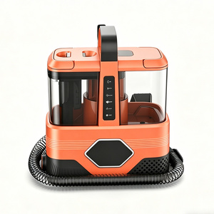 Nettoyeur vapeur portable 2100W 16Kpa avec double réservoir 2200ml-1200ml IPX4 pour le nettoyage des tissus, des tissus d'ameublement, des matelas et l'élimination des taches d'animaux - Product Image 2
