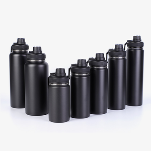 Bouteille isotherme en acier inoxydable avec logo personnalisé, 1 litre, gourde sous vide, bouteilles d'eau écologiques - Product Image 1