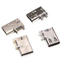 Kostenlose Probe 16-polige Typ-C-Buchse 16p-Stecker Smt Tipo C Vertikal USB-C 3.1 24-polige Lade buchse 5a 24-poliger USB-C-Anschluss