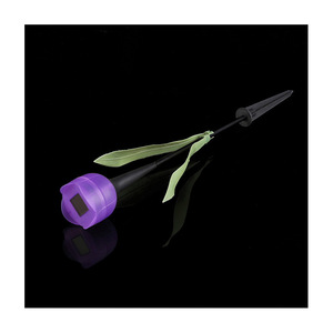 Lámpara de Jardín Decorativa Hejia Tulip LED, Alimentada por Energía Solar, para Exteriores, Montada en el Suelo, para Patio - Product Image 4