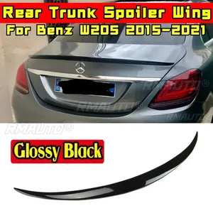 Aileron arrière pour Mercedes Benz Classe C W205 C260 AMG 4 portes 2015-2021, pièce extérieure, aileron de coffre arrière, accessoires de voiture - Product Image 1