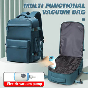 Nueva Mochila Ejecutiva de Gran Capacidad, Unisex, con Bolsa de Vacío Compresible, Almacenamiento Multicapa, Mochila para Portátil - Product Image 6