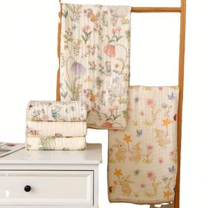 105*105cm otoño 6 capas recién nacido dibujos animados accesorios <span class=keywords><strong>de</strong></span> impresión infantil bambú algodón bebé Toalla <span class=keywords><strong>de</strong></span> baño manta <span class=keywords><strong>aire</strong></span> <span class=keywords><strong>acondicionado</strong></span> - Product Image 1