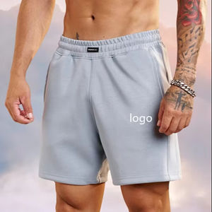 Men's Athletic Quick Dry 4 Way Stretch Shorts Elastic Waist Knitted Training Workout Fitness Gym Wear Sports Running Shorts - Product Image 2