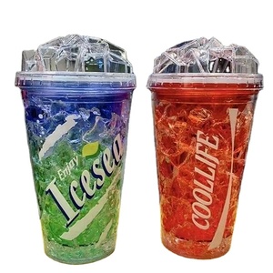 Vaso de Plástico de Doble Capa con Pajita para Bebidas Frías, Ideal para Estudiantes, con Aislamiento Térmico - Product Image 6