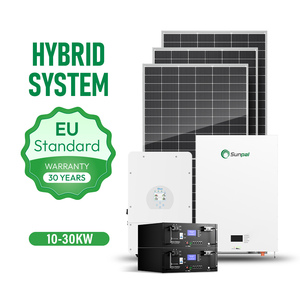 ระบบจัดเก็บพลังงานแสงอาทิตย์แบบไฮบริดครบวงจร Sunpal 5Kw 10Kw 15Kw 20Kw ชุดโซลาร์ไฮบริด 20 กิโลวัตต์ สำหรับบ้าน - Product Image 1