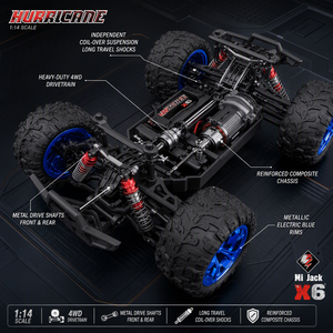Electric 4WD Off Road Monster Truck RC Vehicle for Outdoor Racing and Hobby <strong>Collection1</strong>/14 - Product Image 3