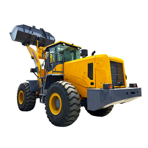 5000kg roda besar pemuat listrik ujung depan Cina roda pemuat Mini dengan tuas kontrol hidrolik - Product Image 2