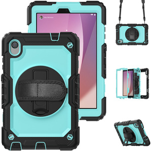 Custodia Protettiva Premium 4 in 1 per Tablet <span class=keywords><strong>Lenovo</strong></span> <span class=keywords><strong>M8</strong></span> 3a Gen 2019/2020, con Tracolla in Silicone e Pellicola Protettiva, Vendita all'Ingrosso - Product Image 5