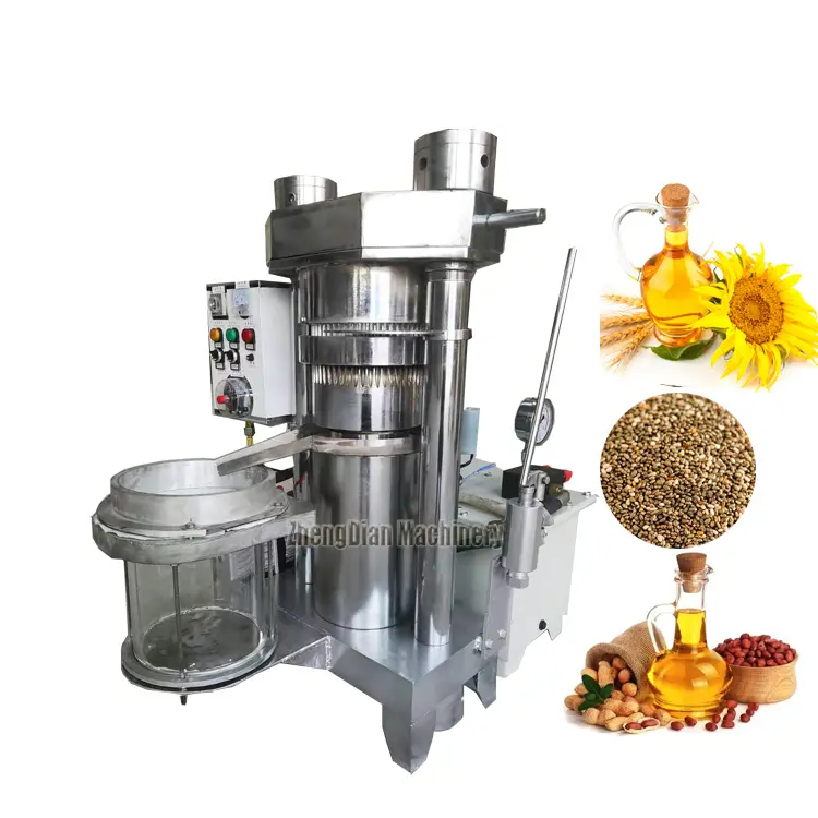 Hindistan'da YZ-150 hidrolik yağ expeller makine fiyatı/siyah tohumu yağı soğuk preslenmiş makine/soğuk mısır yağ baskı makinesi