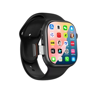 Montre connectée 41-43 mm avec écran AMOLED tactile, Bluetooth, NFC, suivi de la fréquence cardiaque, GPS, moniteur de sommeil, bracelet en silicone, unisexe - Product Image 5