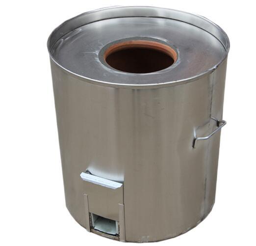 ステンレス鋼製チャコールタンドール窯 - インド料理に最適な新製品