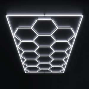 HanYinハニカムLED車の詳細シーリングライトカスタマイズされたガレージLEDハニカムライト - Product Image 5