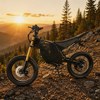 Moto électrique de rue intelligente Bluetooth SS30 22000W 72V 75Ah, autonomie 200km, vitesse 140km/h, pour adulte, avec moteur à moyeu QS273