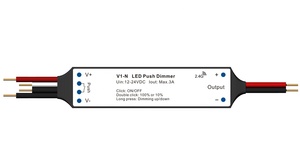 Skydance V1-N 3A 75W <span class=keywords><strong>mini</strong></span> LED dimmer di colore singolo <span class=keywords><strong>controller</strong></span> di controllo wireless telecomando/push interruttore di controllo - Product Image 2
