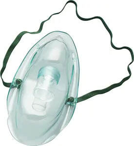 Mascarilla médica nebulizadora con Material de PVC suave, transparente, certificado CE, ISO, sin tubo, venta al por mayor