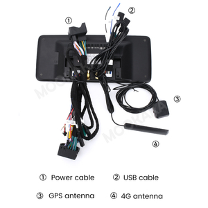 Mookaka 12.3 pouces Android 13 Autoradio pour <span class=keywords><strong>Mercedes</strong></span>-Benz GLA CLA <span class=keywords><strong>Classe</strong></span> <span class=keywords><strong>A</strong></span> 2016 2017 <span class=keywords><strong>2018</strong></span> Navigation GPS avec Carplay FM AM - Product Image 5