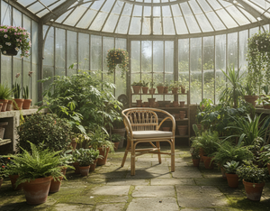 Table basse en rotin Dolvio de qualité supérieure, confortable, design moderne artisanal, non pliable, pour salon, meubles de maison - Product Image 2