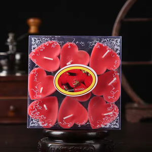 Velas de cera de soja en forma de corazón romántico-Regalos de cumpleaños de aromaterapia hechos a mano Directo del fabricante - Product Image 6