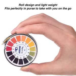 실험실 화장품 물 주스 소변용 범용 0-14 PH 스트립 시험지 5m 롤 - Product Image 5