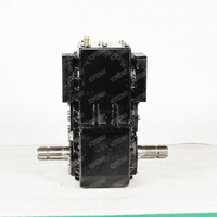 Speed multiplier atv gearbox 760rpm 180hp transmisi gearbox untuk traktor pertanian