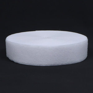 Ventes en gros de rubans auto-agrippants tissés non adhésifs pour machines à coudre, attaches pour vêtements, accessoires blancs, support OEM ODM - Product Image 3